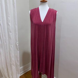 Dark Pink Casual Dress